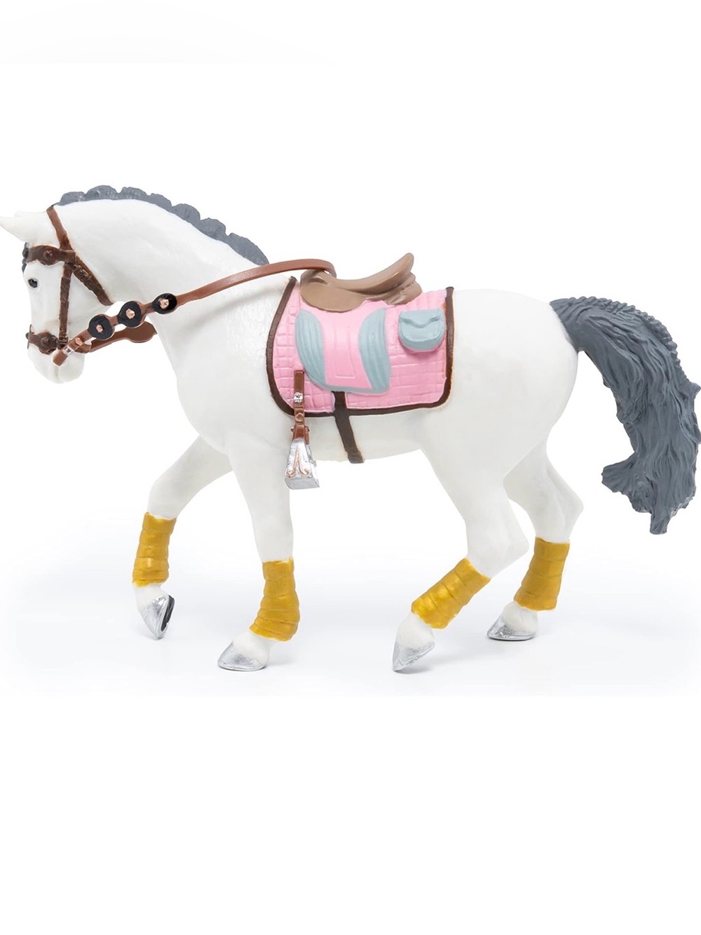 Papo Braided Mane Horse Toy